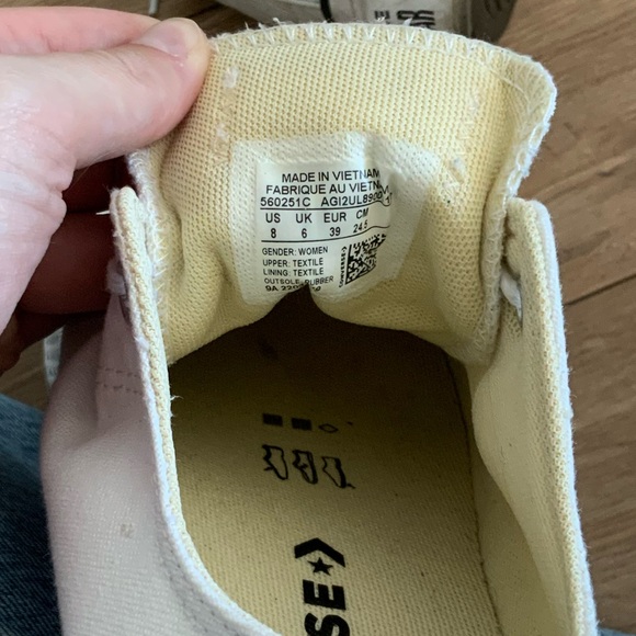 White platform Converse - Picture 5 of 5